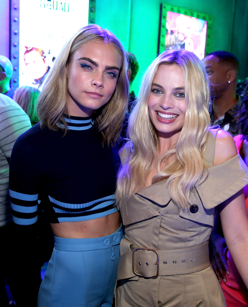 Neue BFFs: Cara Delevingne und Margot Robbie verstehen sich blendend.