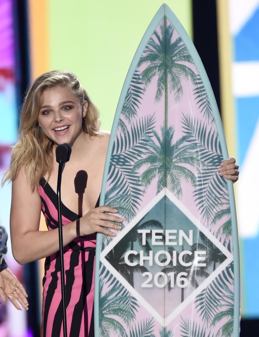 Am 31. Juli konnte sich Chloe Grace Moretz über einen „Teen Choice Award