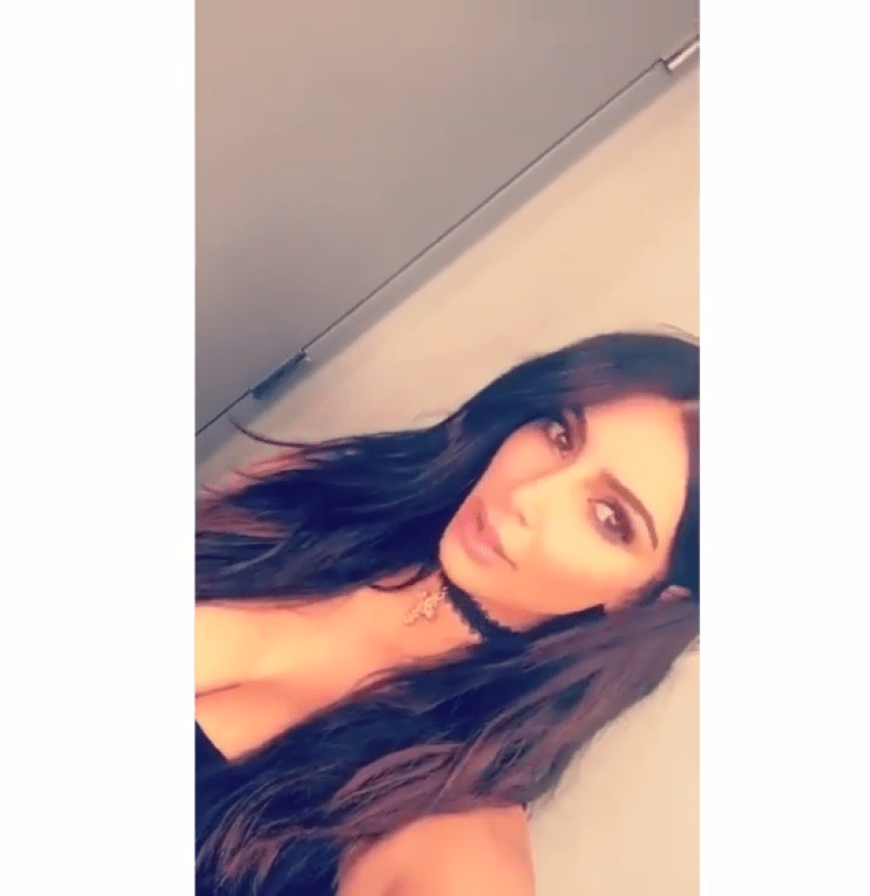 Kim Kardashian trug bisher lange Haare.