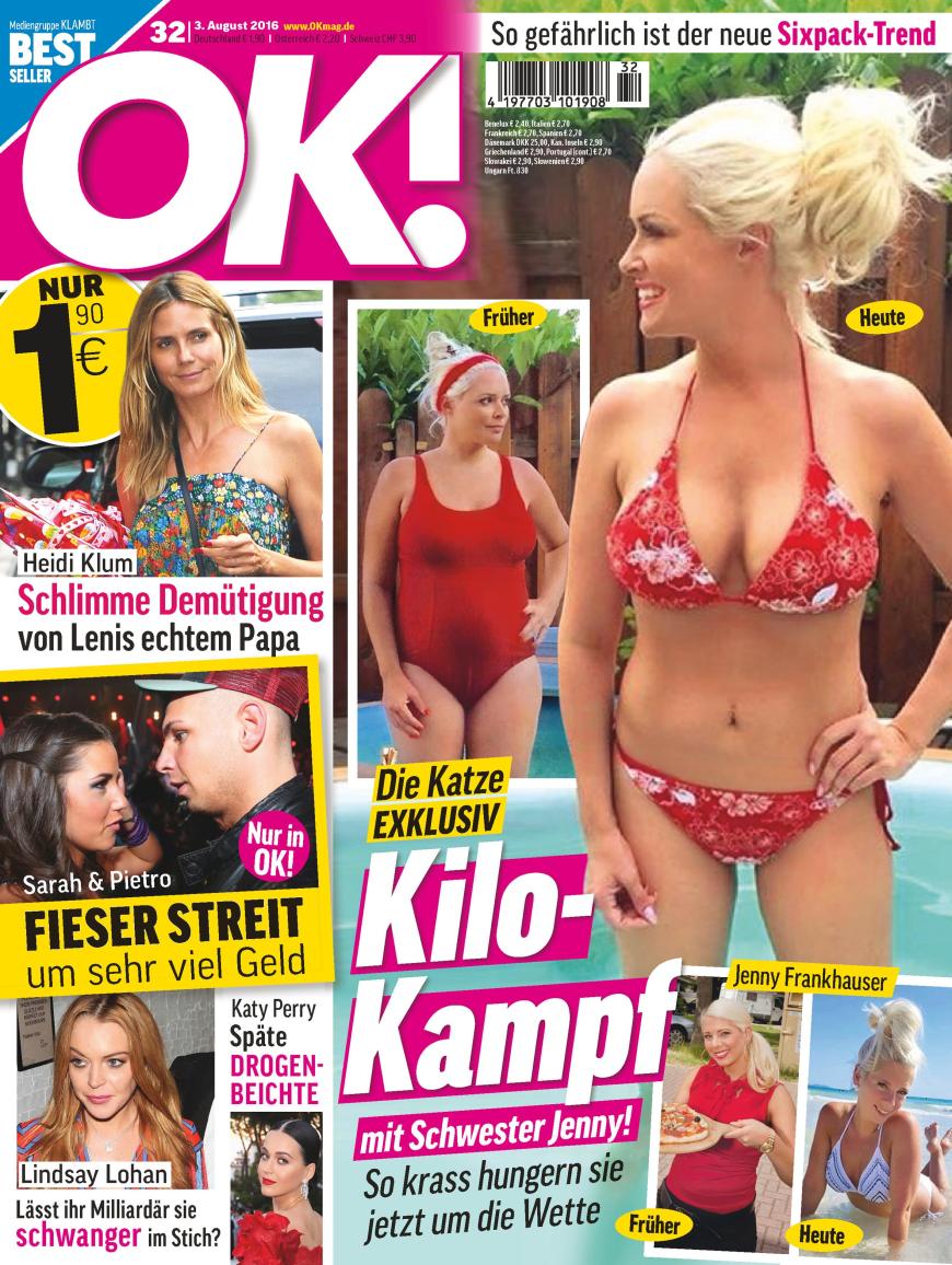 Die Coverstory zu Daniela Katzenberger in der aktuellen Ausgabe von OK! - ab dem 3. August im Handel.