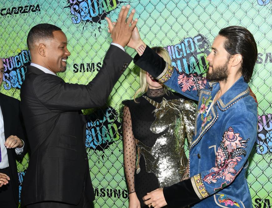 High Five: Will Smith und Jared Leto bei der Weltpremiere von