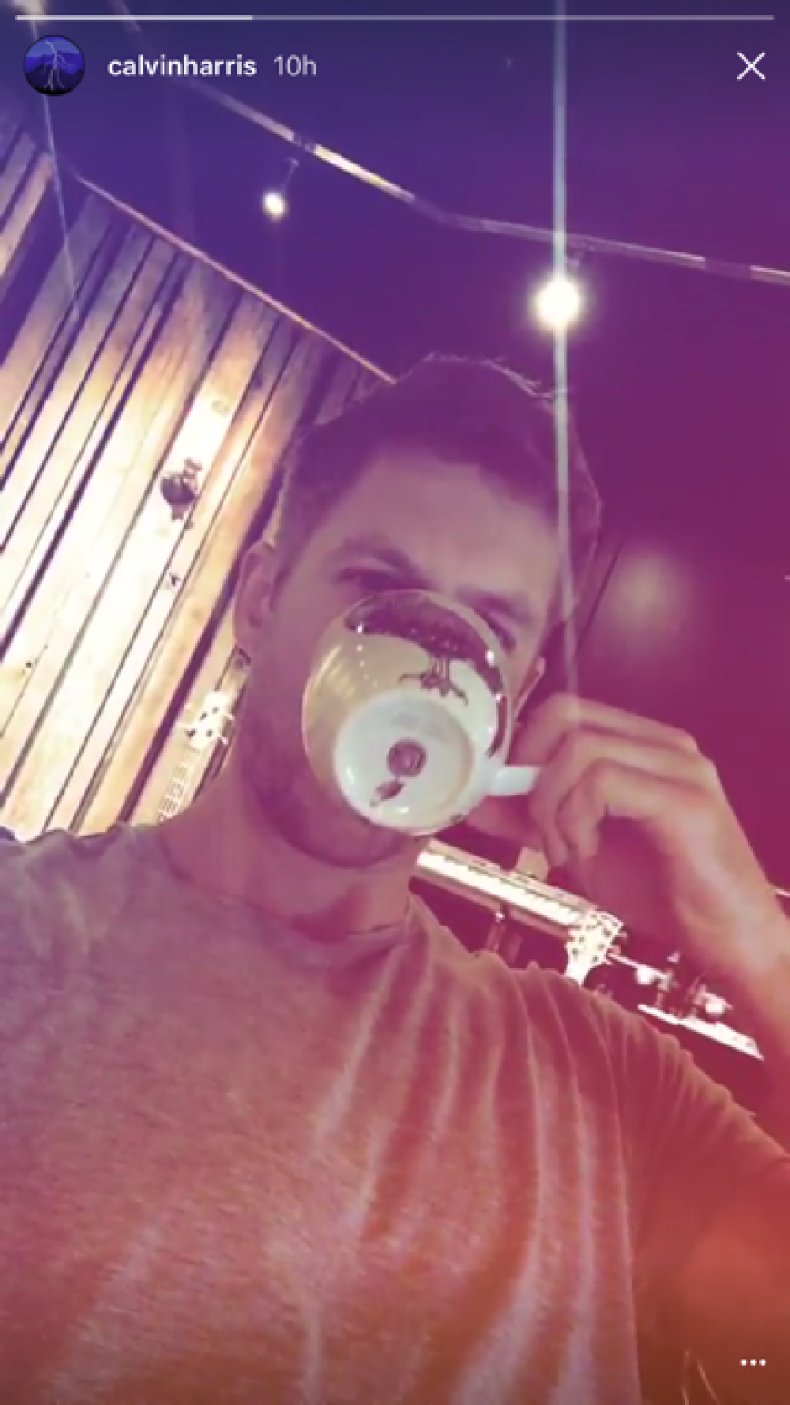Calvin Harris testet Instagram Stories