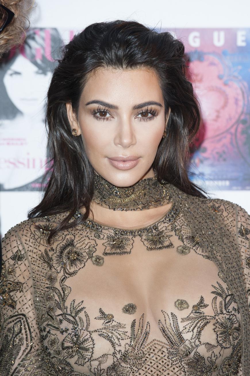 Kim Kardashian hatte einen kurzen Auftritt bei