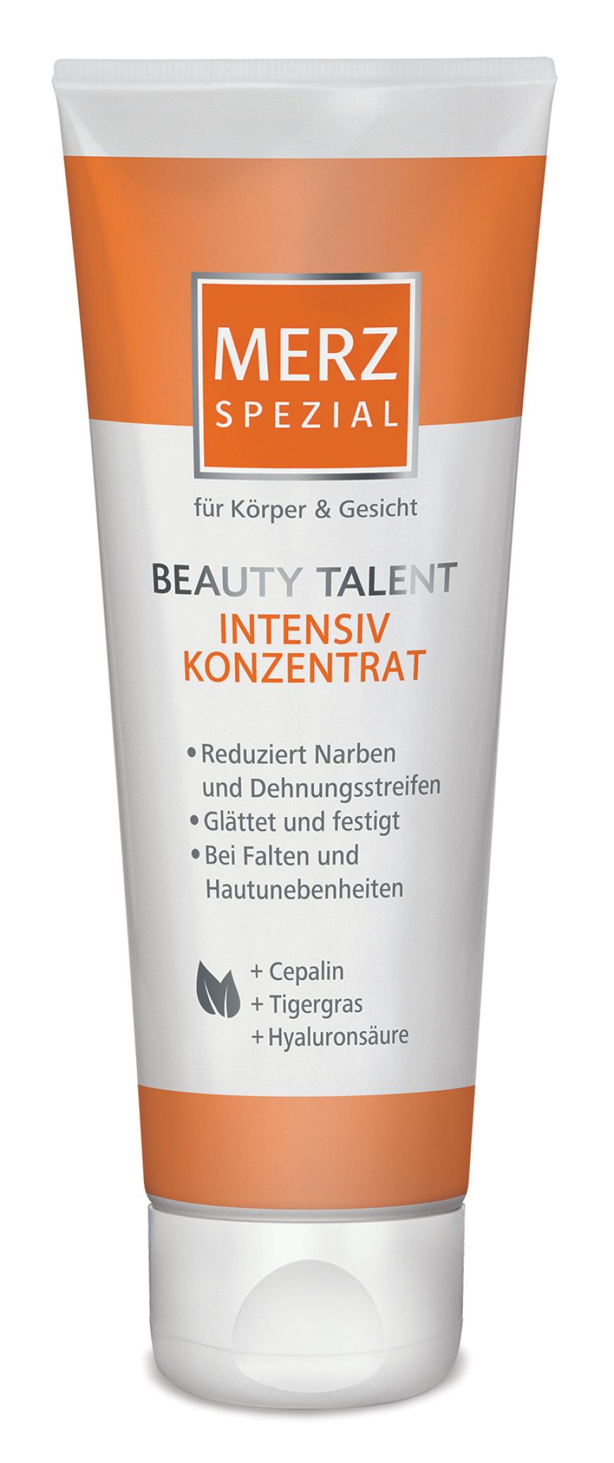 „Beauty Talent“ von Merz Spezial, spendet Feuchtigkeit und verbessert das Erscheinungsbild der Haut, ca. 9 Euro