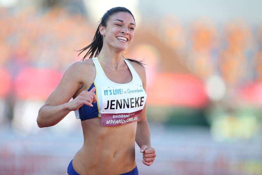 Typisch Australierin, gut gelaunt und attraktiv. Michelle Jenneke ist einfach super süß und super sexy.