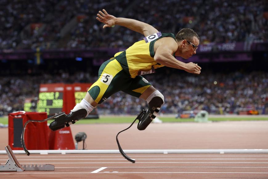 Der Prothesensprinter wurde durch seinen Erfolg bei den Paralympics bekannt.
