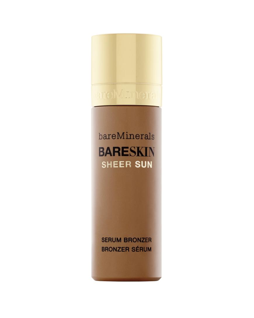 Antioxidativ: „Bareskin Sheer Sun Serum Bronzer“ von Bareminerals, ca. 31 Euro, bei Douglas