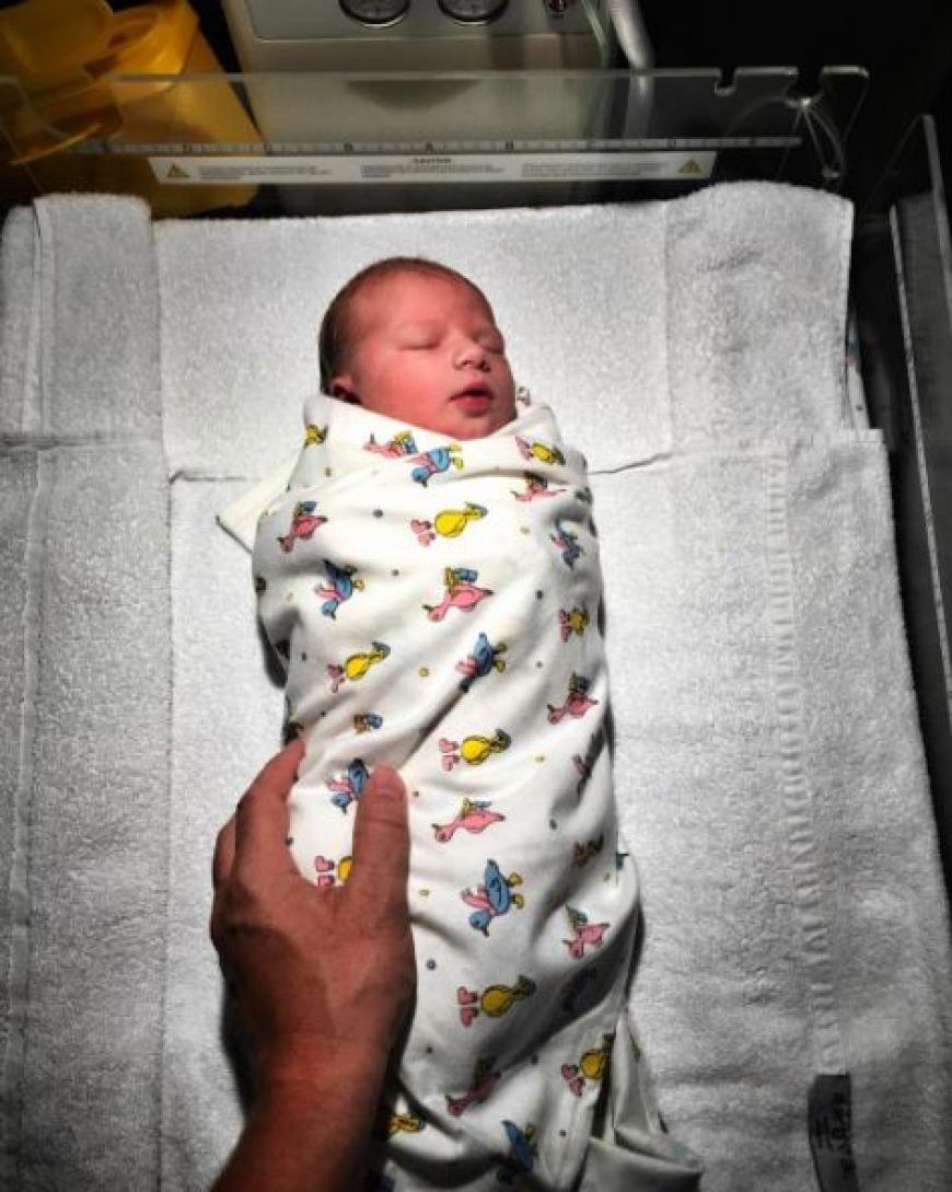 Das Baby ist der zweite Sohn für den Star-Koch Jamie Oliver.