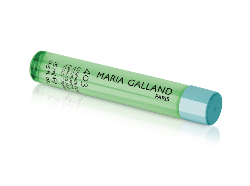„Essence Fermeté Toni Fiante“ von Maria Galland, strafft die Haut mit Koffein, ca. 10 Euro