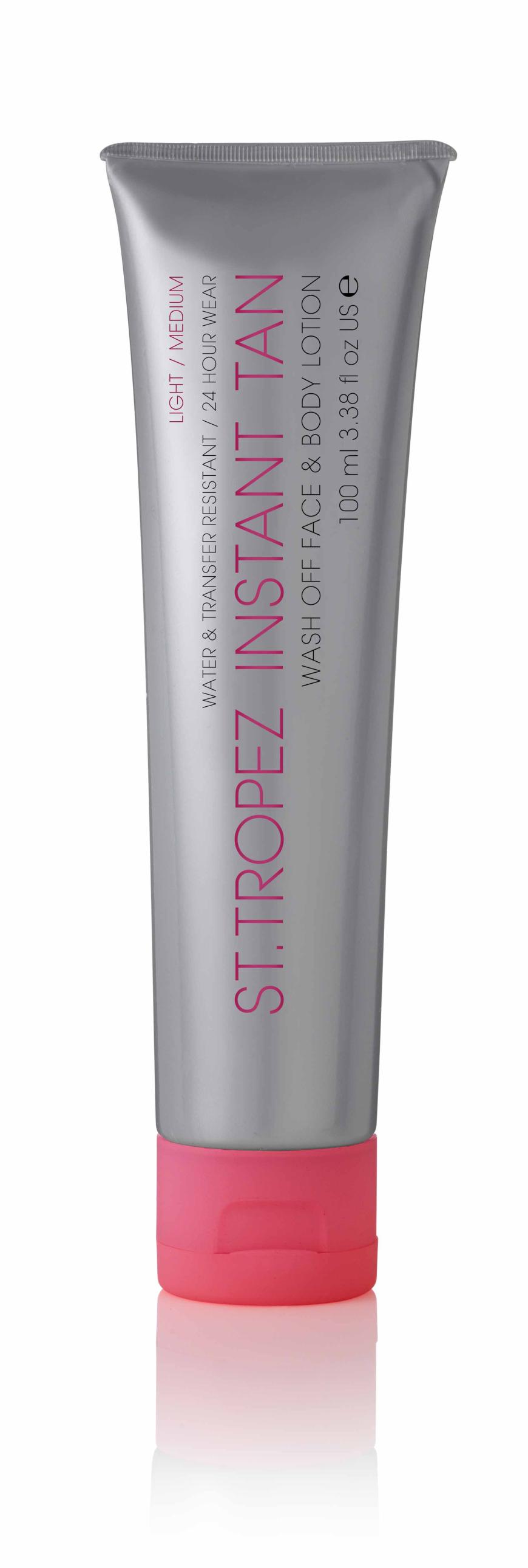 „Instant Tan Lotion“von St. Tropez, in „Light“, ca. 14 Euro, douglas.de