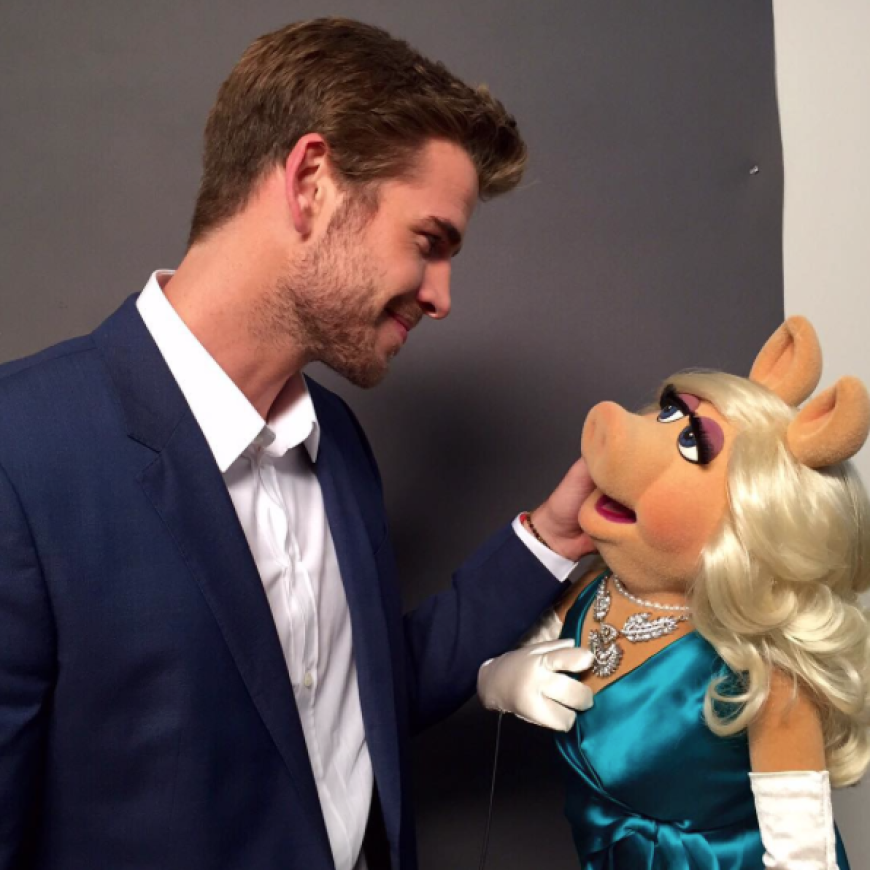 Für eine Liebeserklärung der etwas anderen Art trat Liam Hemsworth vor einem Jahr Instagram bei. Der Schauspieler gestand Miss Piggy damals seine Liebe - heute macht er dies wieder nur bei seiner Freundin Miley Cyrus.