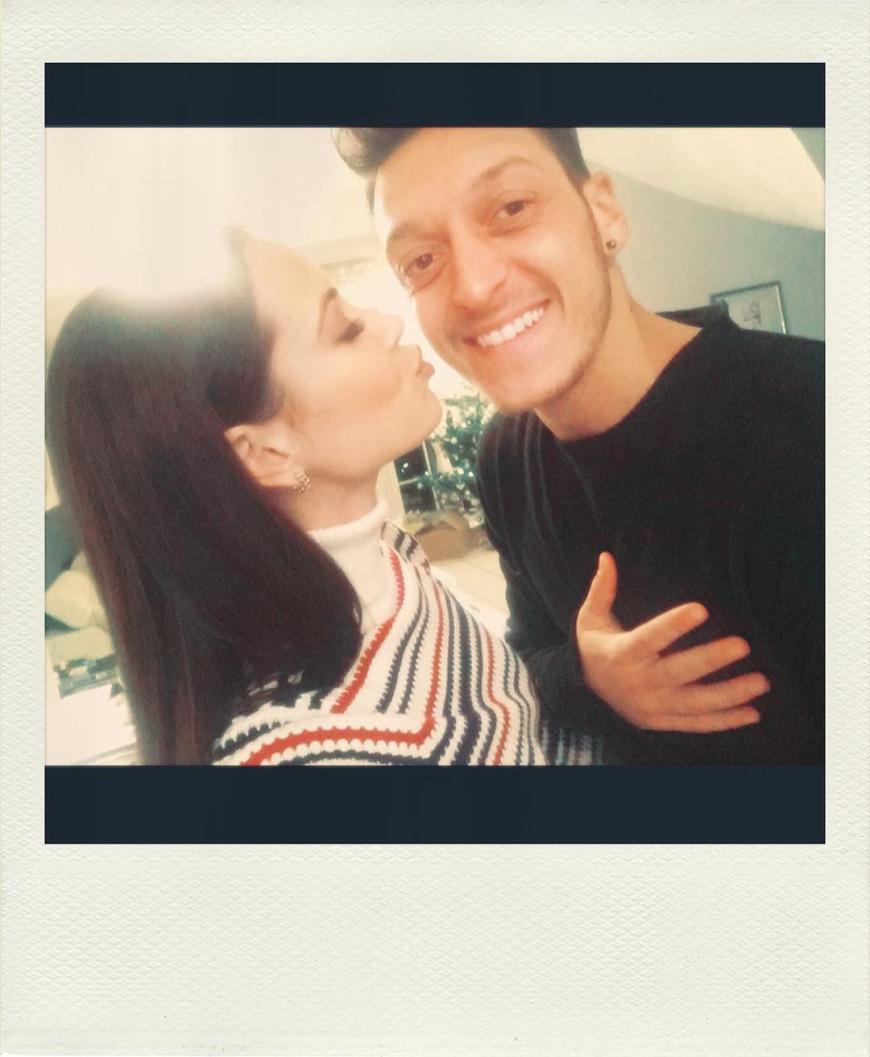Das letzte Liebes-Selfie von Mandy Capristo und Mesut Özil.