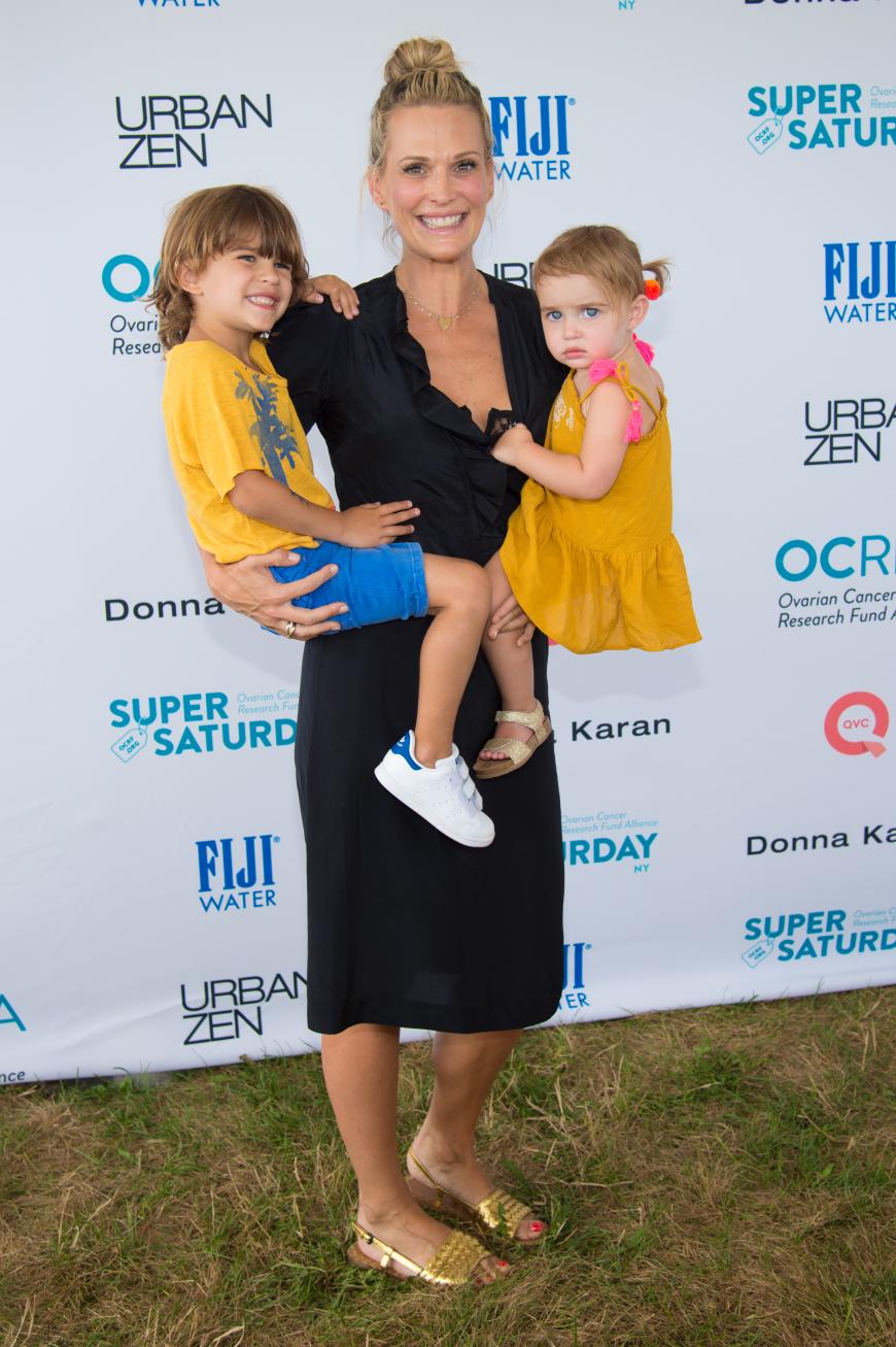 Nach ihren beiden Kindern Brooks (links) und Scarlett May (rechts) war eigentlich kein weiterer Nachwuchs geplant...