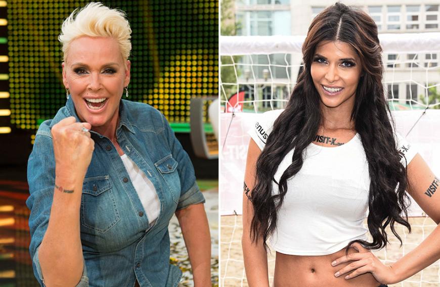 Micaela Schäfer war gemeinsam mit Brigitte Nielsen im