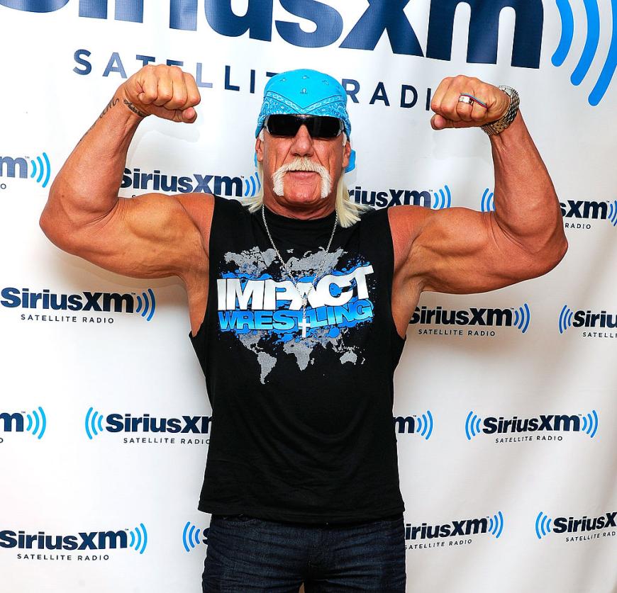 Hulk Hogan steht nicht nur öffentlich dazu, Trump zu wählen. Der Ex-Wrestler wäre sogar gerne Trumps Vizepräsident! „Ich will Trumps Vizekandidat sein. Vizepräsident Hogan!