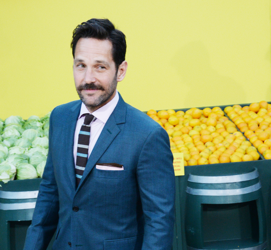 Paul Rudd spricht in
