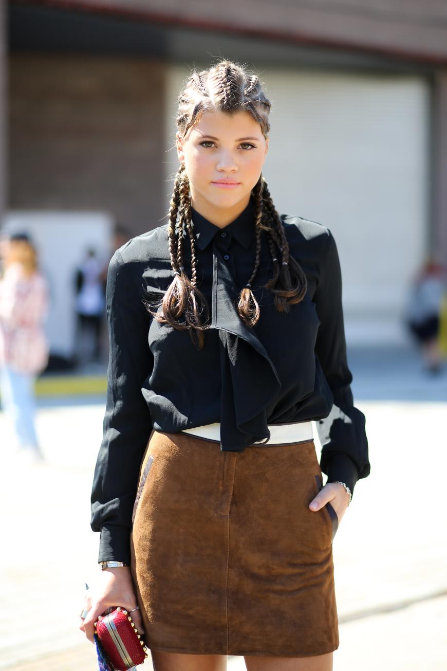 Sofia Richie liebt angesagte Boxer Braids.