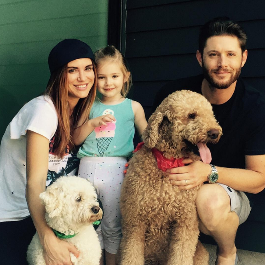 Jensen Ackles mit Töchterchen ... | "Supernatural"-Star ...