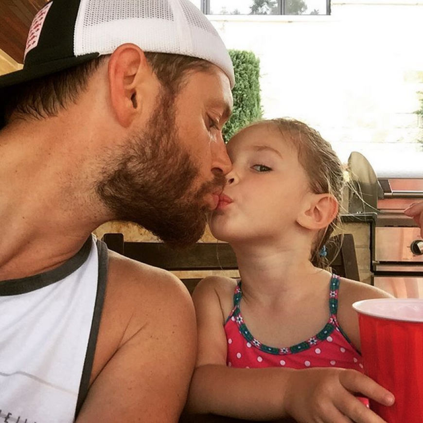Jensen Ackles mit Töchterchen Justica Jay