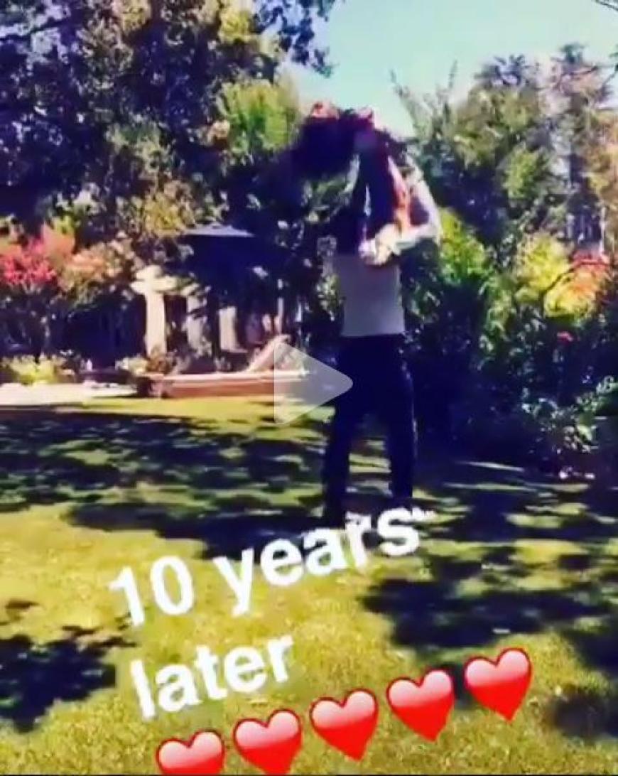 10 Jahre nach Filmstart tanzen Channing und Jenna Dewan Tatum noch einmal den Abschlusstanz von