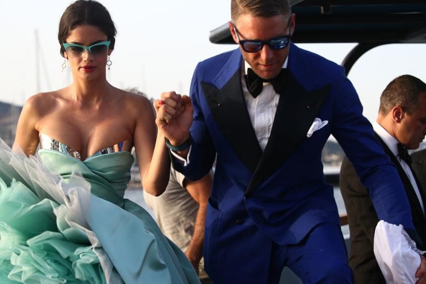 Shermine Shahrivar und Lapo Elkann sind seit diesem Mai offiziell ein Paar.