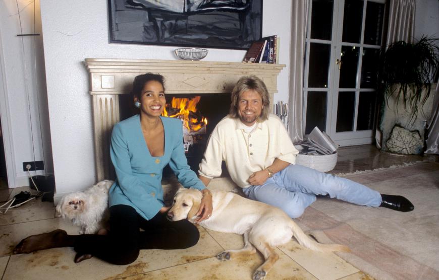 Naddel und Dieter Bohlen 1993
