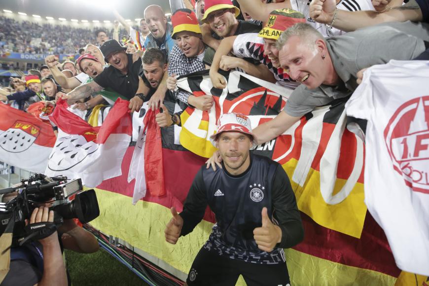 Der Liebling der Fans hört auf: Lukas Podolski hat seinen Abschied aus der Nationalmannschaft verkündet.