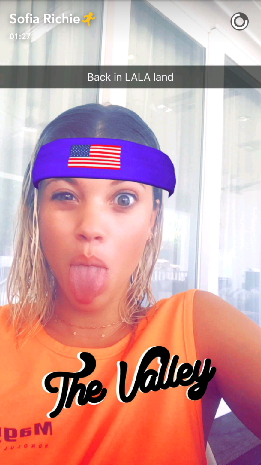 Inzwischen ist Sofia Richie wieder in Los Angeles angekommen.