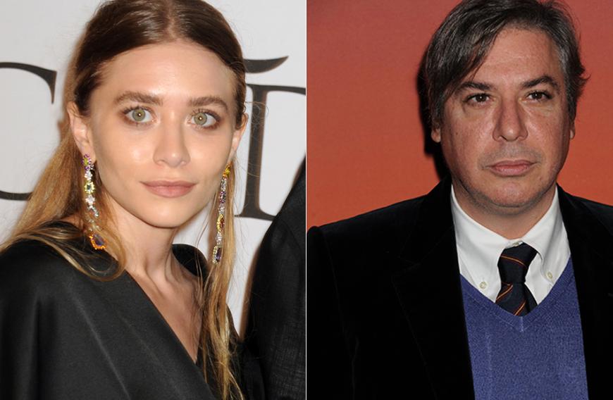 Ashley Olsen und George Condo wurden beim Turteln erwischt.