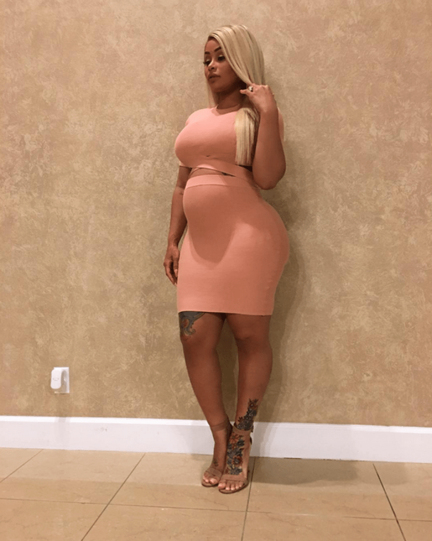 Blac Chyna erwartet bald ihr erstes Kind mit Rob Kardashian.