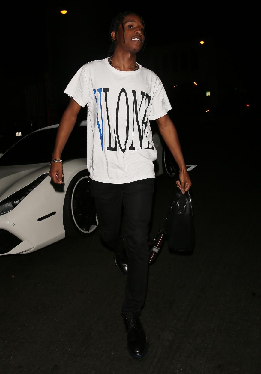 ASAP Rocky wird getrennt von Kendall abgelichtet.