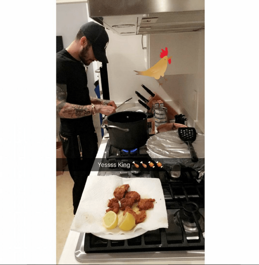 Das Model kocht gerne gemeinsam mit Freund Zayn Malik ...