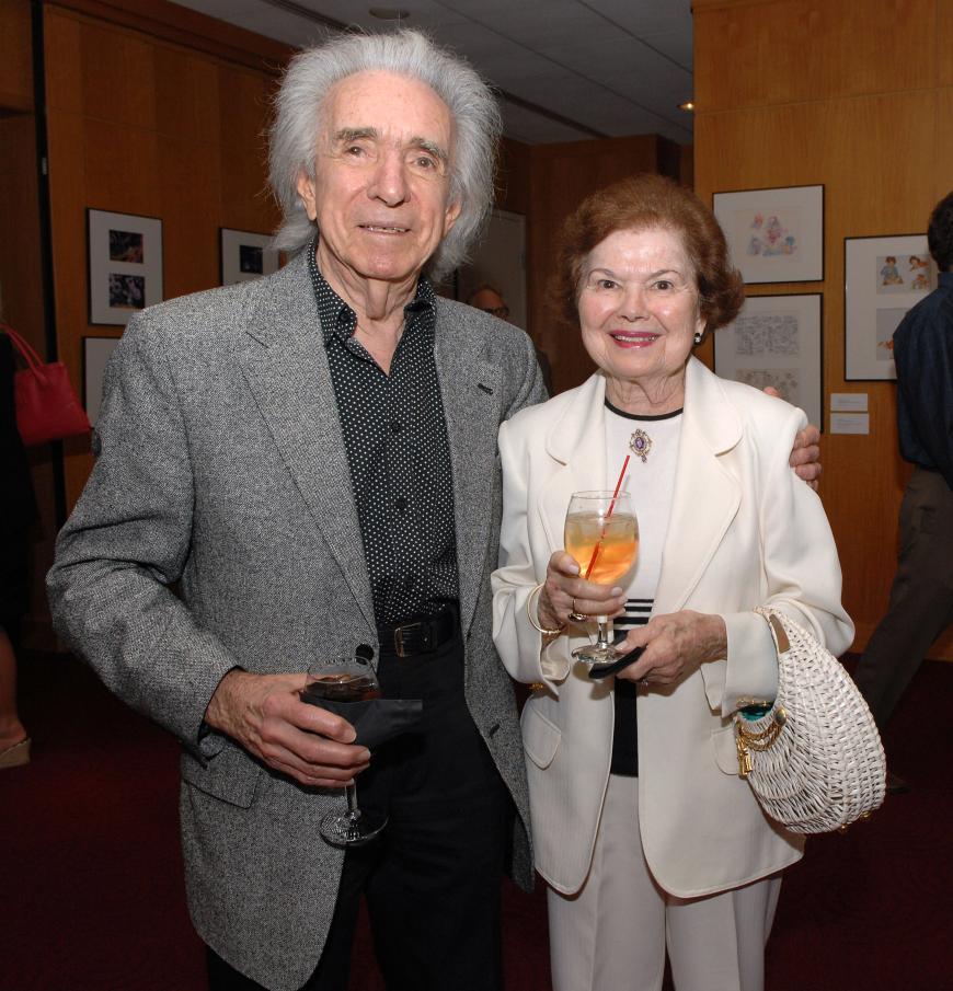 Arthur Hiller und seine Frau Gwen Hiller waren 68 Jahre lang verheiratet - hier im Mai 2008.
