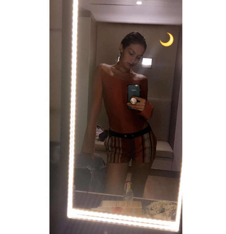 Gigi Hadid zeigt ihr sommerliches Urlaubs-Outfit ...