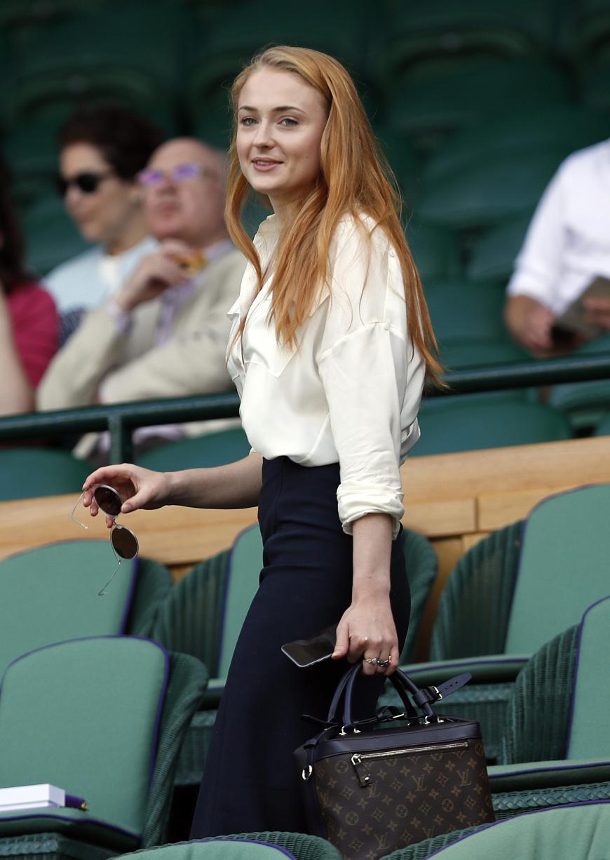 Bis vor einigen Wochen trug Sophie Turner noch feuerrote Haare.