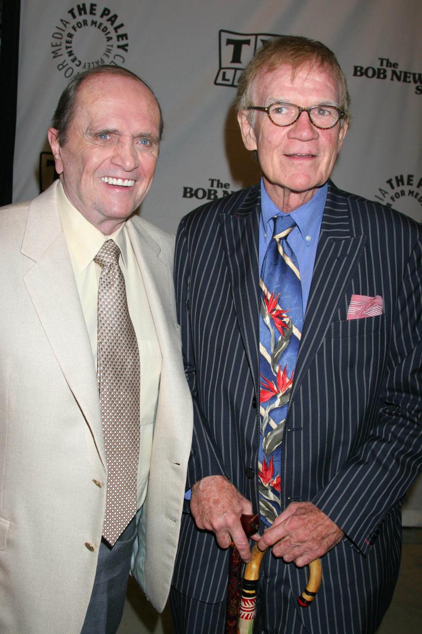 Jack Riley (re., hier mit Bob Newhart) war außerdem bekannt als