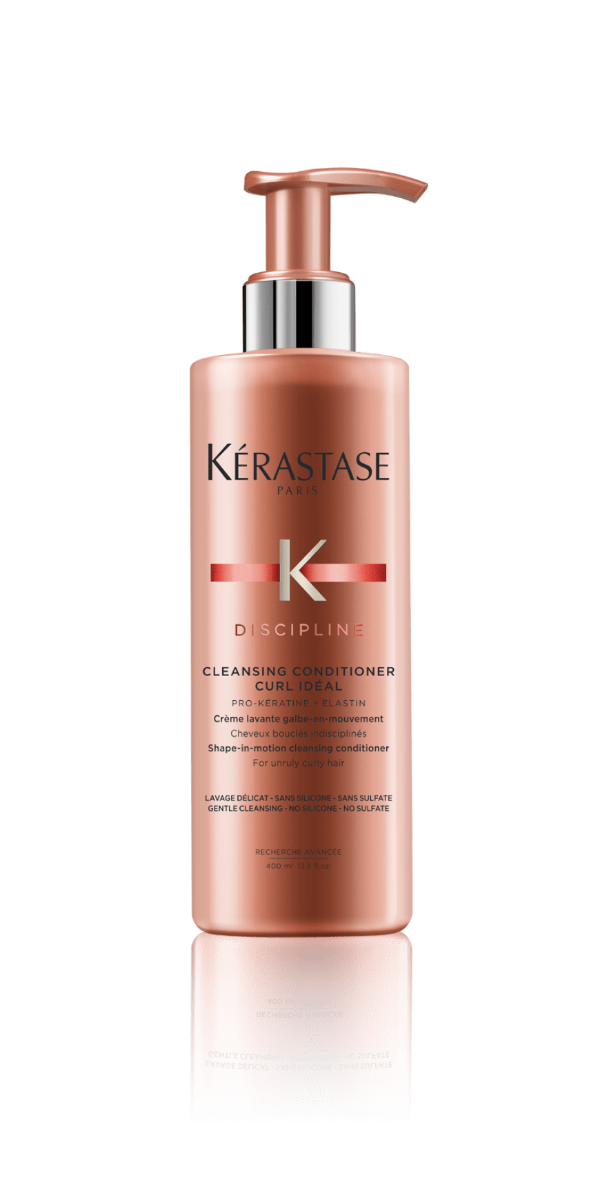 Co-Washing: FÜR ELASTIZITÄT „Cleansing Conditioner Curl Idéal“ von Kérastase, ca. 36 Euro, beim Friseur
