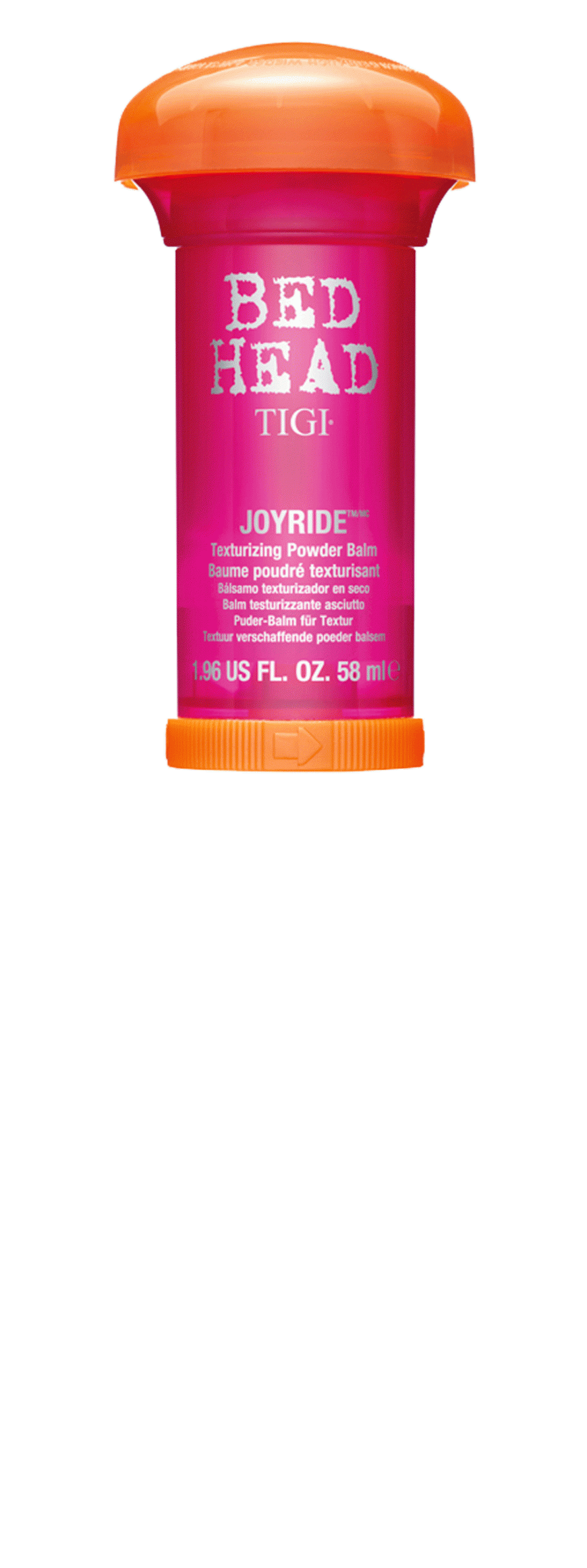 „Bed Head Joyride Texturizing Powder Ball“ von Tigi, ca. 20 Euro, beim Friseur