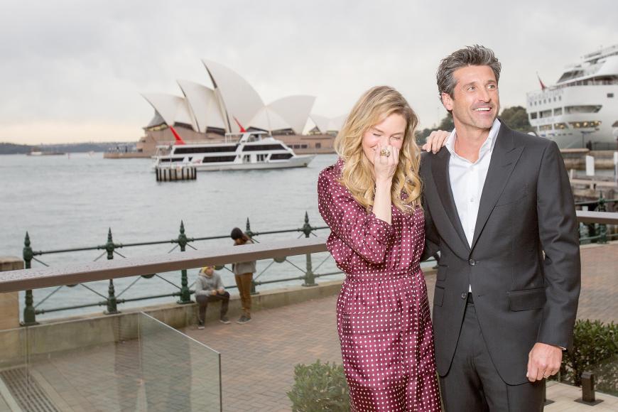 Renée Zellweger und Patrick Dempsey bewerben ihren kommenden Film