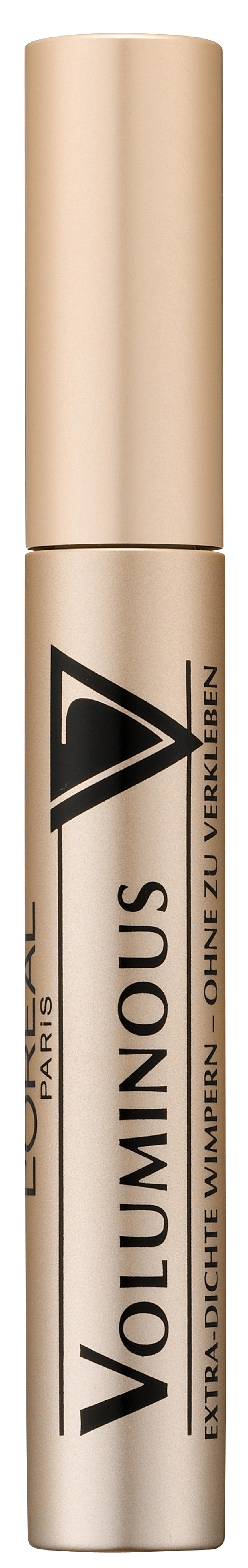 KULTIGER KLASSIKER „Voluminous“-Mascara von L’Oréal Paris, für tiefschwarze, lange Traumwimpern, ca. 8 Euro