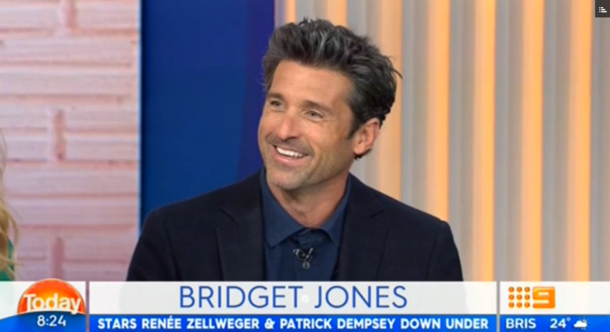 Patrick Dempsey sorgte in der australischen Show