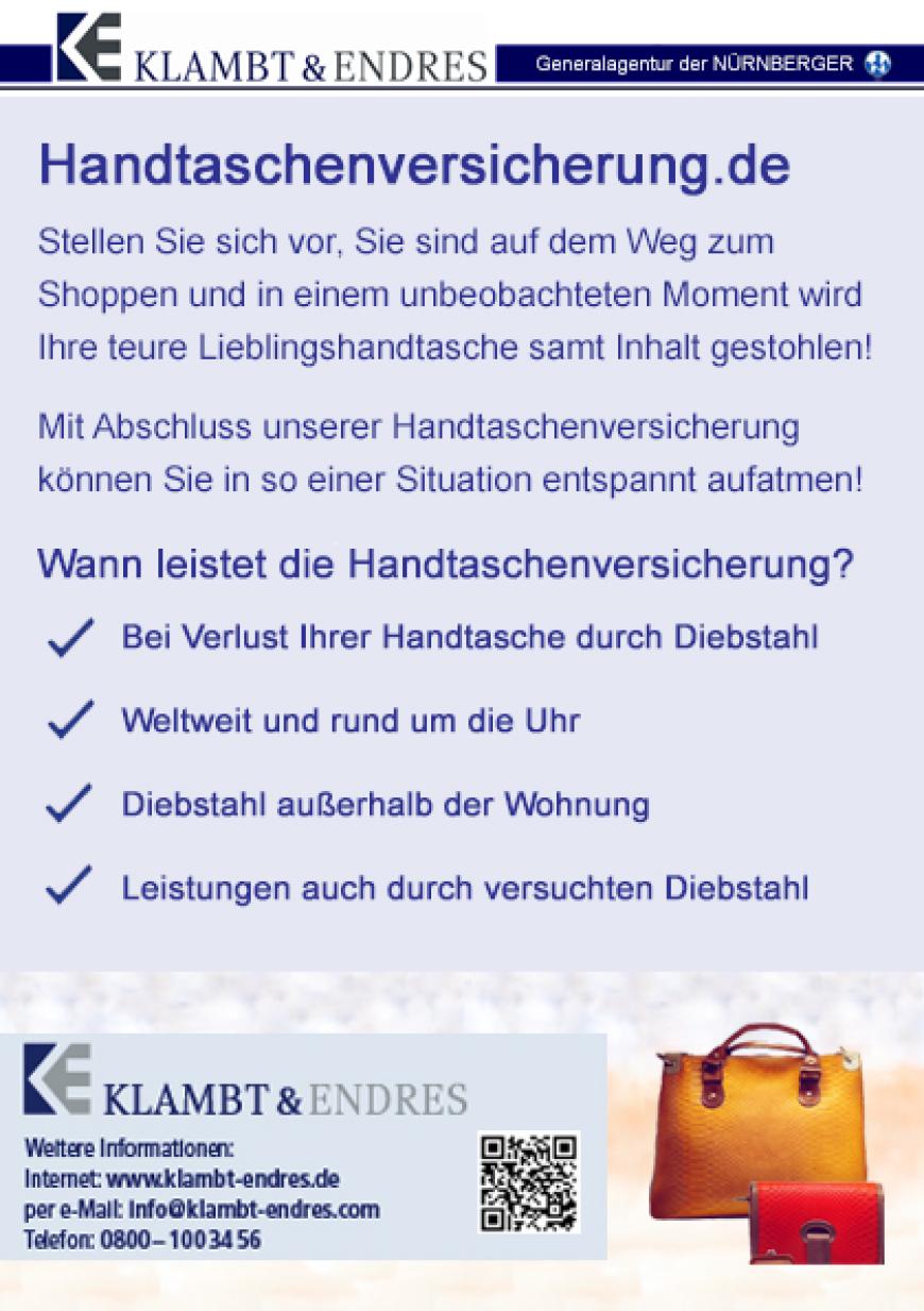 Sichert euren treuen Begleiter im Alltag ab – mit einer Handtaschenversicherung - Bild 4
