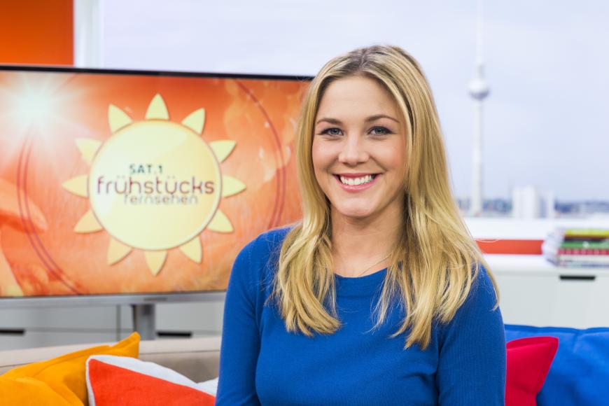 Sonnenschein im Frühstücksfernsehen: Im Januar 2017 will Alina Merkau schon wieder moderieren.