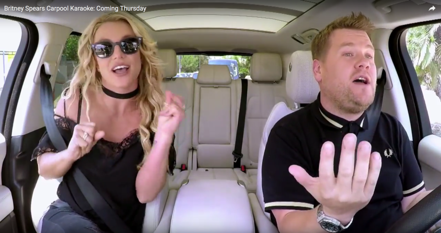 Britney Spears und James Corden singen ihren Song
