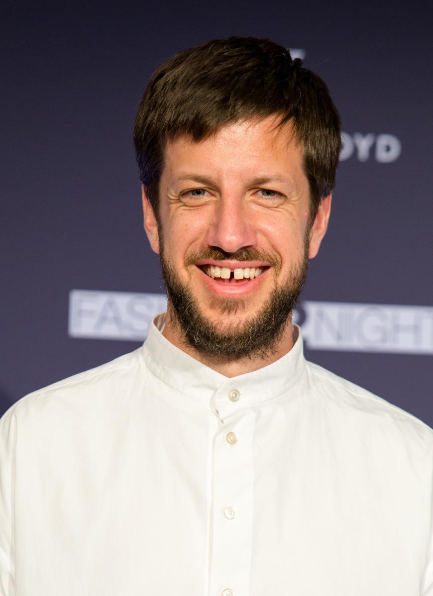 Designer Michael Sontag zeigte seine Kollektion...