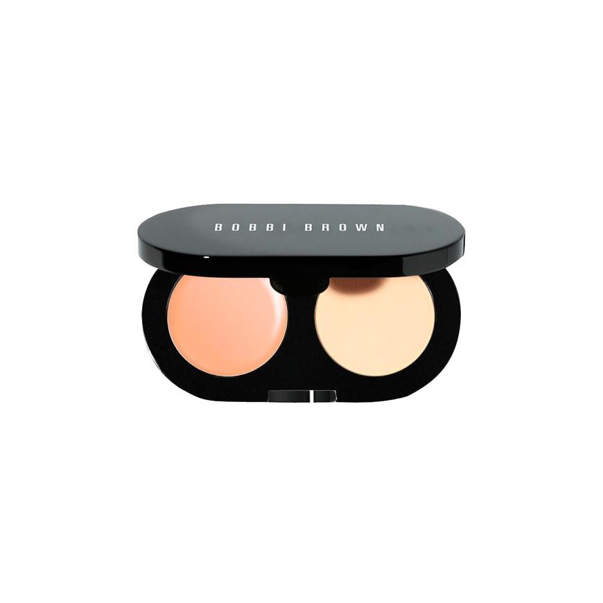 MIT PUDER „Creamy Concealer Kit“ von Bobbi Brown, ca. 37 Euro