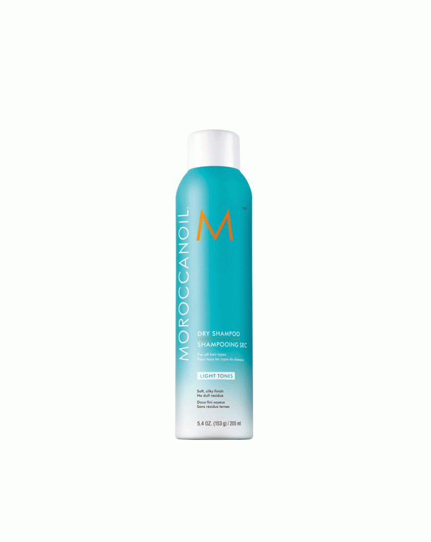 Für Blondinen „Dry Shampoo Light Tones“ von Moroccanoil, ca. 13 Euro, beim Friseur