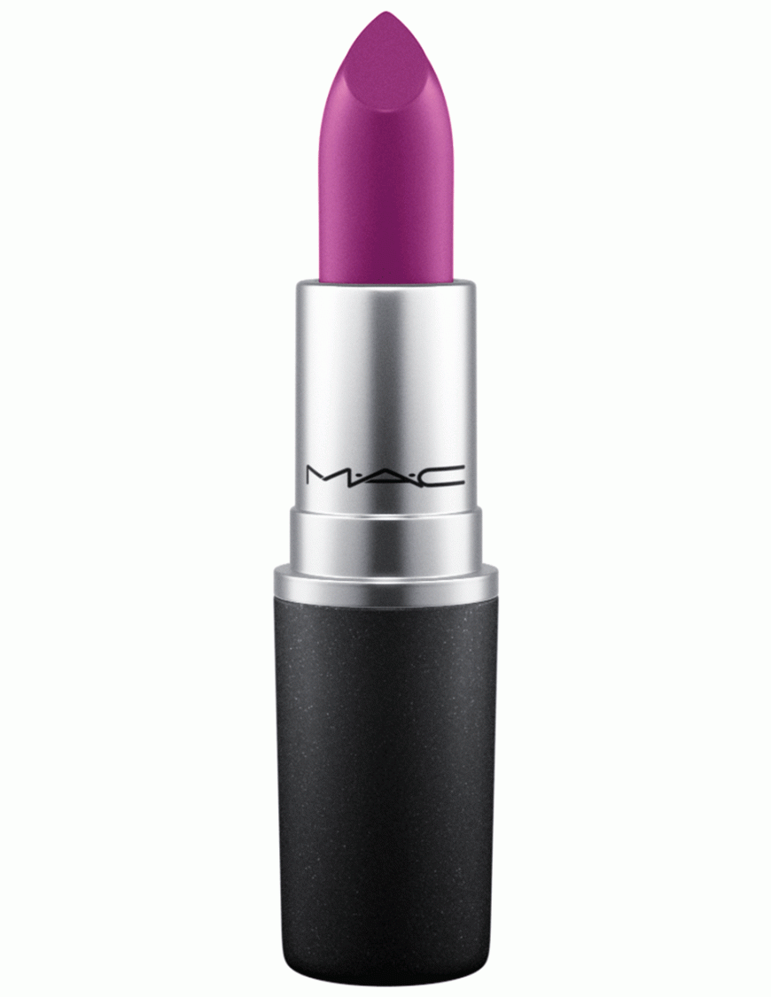 Lippenstift von Mac, in „Heroine“, ca. 21 Euro
