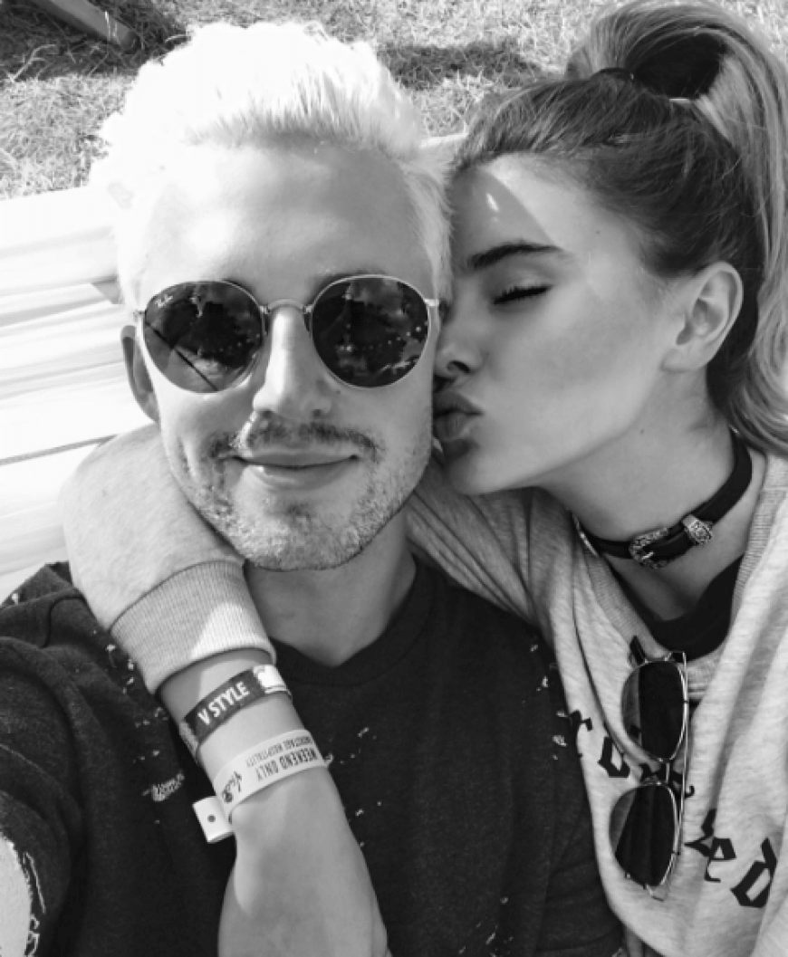 Das Model und der Youtuber sind erst seit wenigen Wochen offiziell ein Paar..,