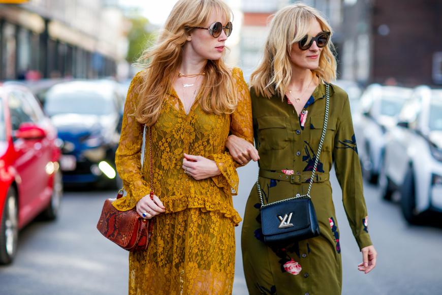 Streetstyle at its best: Fiona Jane und Marie von Blame it on Fashion